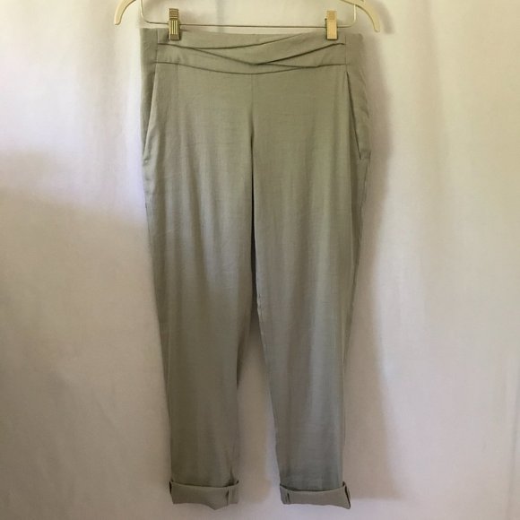 Helmut Lang Linen-blend Pants